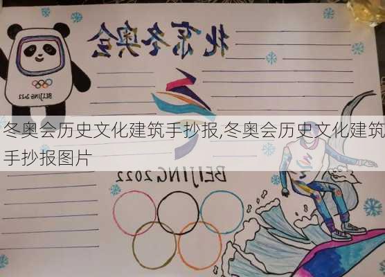 冬奥会历史文化建筑手抄报,冬奥会历史文化建筑手抄报图片
