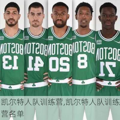 凯尔特人队训练营,凯尔特人队训练营名单
