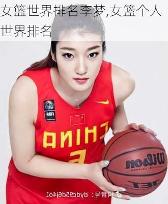 女篮世界排名李梦,女篮个人世界排名