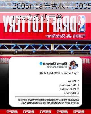 2005nba选秀状元,2005nba选秀状元签