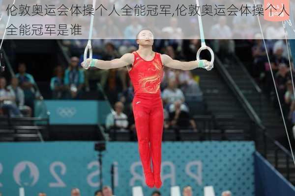 伦敦奥运会体操个人全能冠军,伦敦奥运会体操个人全能冠军是谁