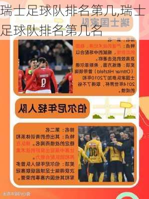 瑞士足球队排名第几,瑞士足球队排名第几名