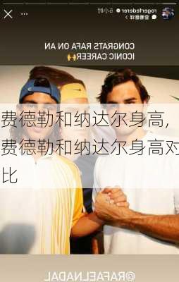 费德勒和纳达尔身高,费德勒和纳达尔身高对比