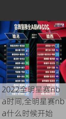 2022全明星赛nba时间,全明星赛nba什么时候开始