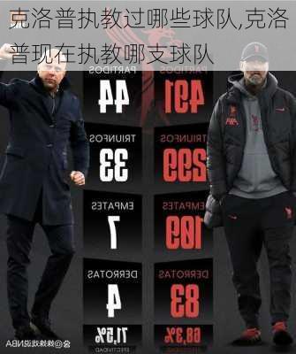 克洛普执教过哪些球队,克洛普现在执教哪支球队