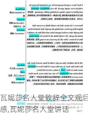 瓦妮莎名人堂致辞全文观后感,瓦妮莎名人堂讲话