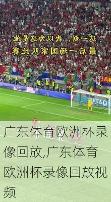 广东体育欧洲杯录像回放,广东体育欧洲杯录像回放视频