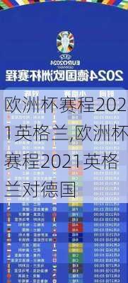 欧洲杯赛程2021英格兰,欧洲杯赛程2021英格兰对德国