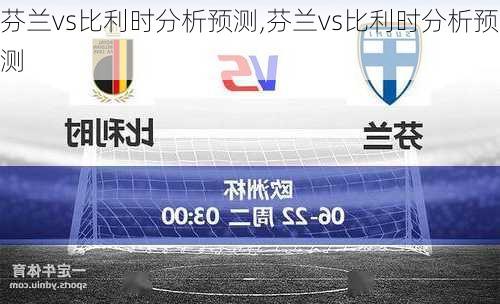 芬兰vs比利时分析预测,芬兰vs比利时分析预测