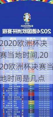2020欧洲杯决赛当地时间,2020欧洲杯决赛当地时间是几点