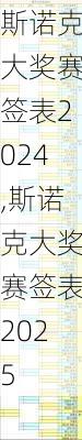 斯诺克大奖赛签表2024,斯诺克大奖赛签表2025