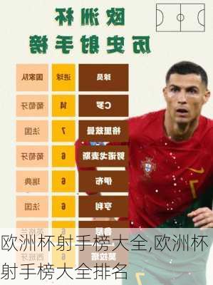 欧洲杯射手榜大全,欧洲杯射手榜大全排名