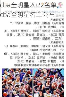 cba全明星2022名单,cba全明星名单公布
