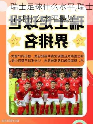 瑞士足球什么水平,瑞士足球什么水平最好