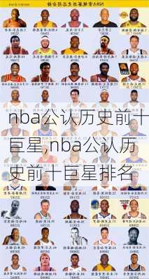 nba公认历史前十巨星,nba公认历史前十巨星排名