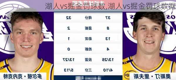 湖人vs掘金罚球数,湖人vs掘金罚球数据